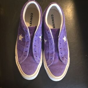Converse Sneakers in Vibrant Purple